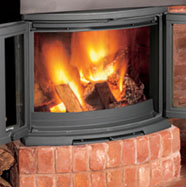 Dovre 2400 canopied fire