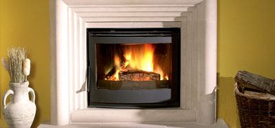 Dovre 2520 woodburning & multi-fuel Fireplace