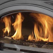 Dovre 760CB Cast Iron Stove close up
